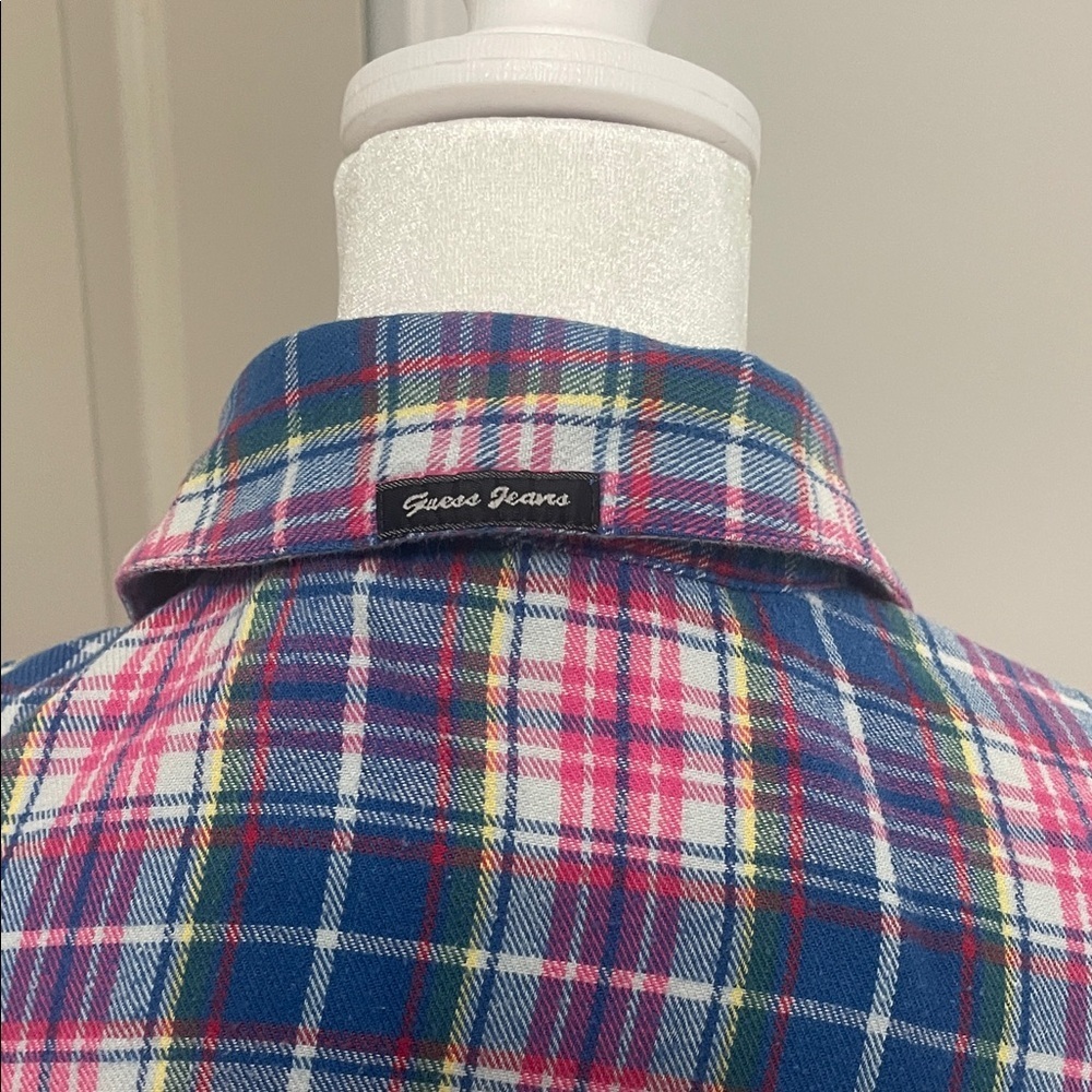 Guess Multicolor Plaid Shirt - Picture 5 of 7